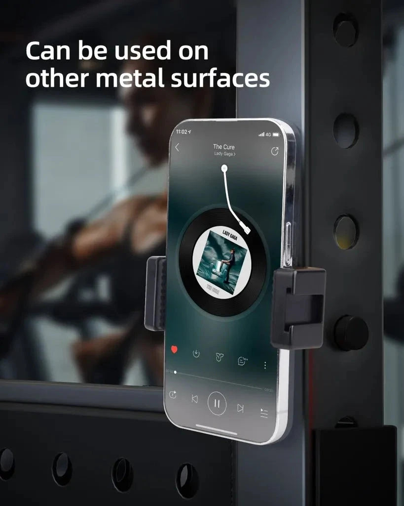 MagClip - Ultra-Strong Magnet Holder Clip Phone Holder Kit with 1/4" Mount -