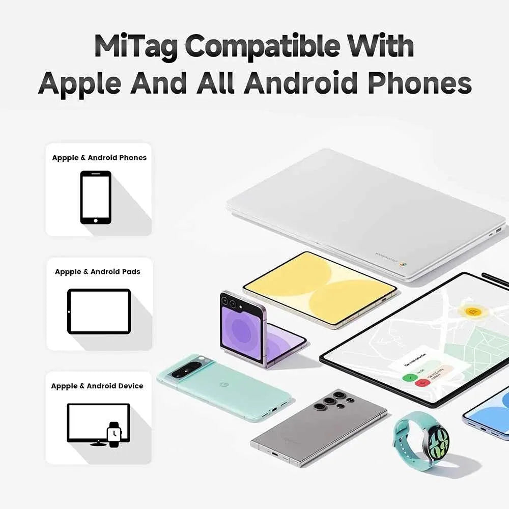 MiTag Duo - Apple Find My & Google Find Hub