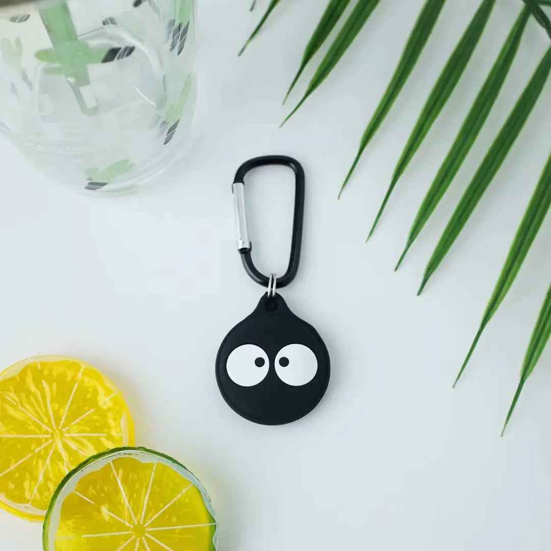 Anti Lost Luggage Tag Soft Silicone 3D Cute Cartoon Designs Cover for Apples Air Tag Case