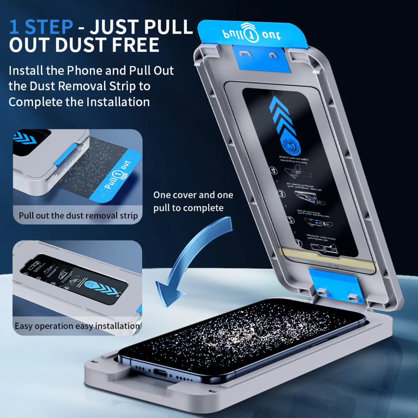MAGIC PANDORA BOX Upgraded Screen Protector - Automatic Dust Free Eco-Friendly Protection -