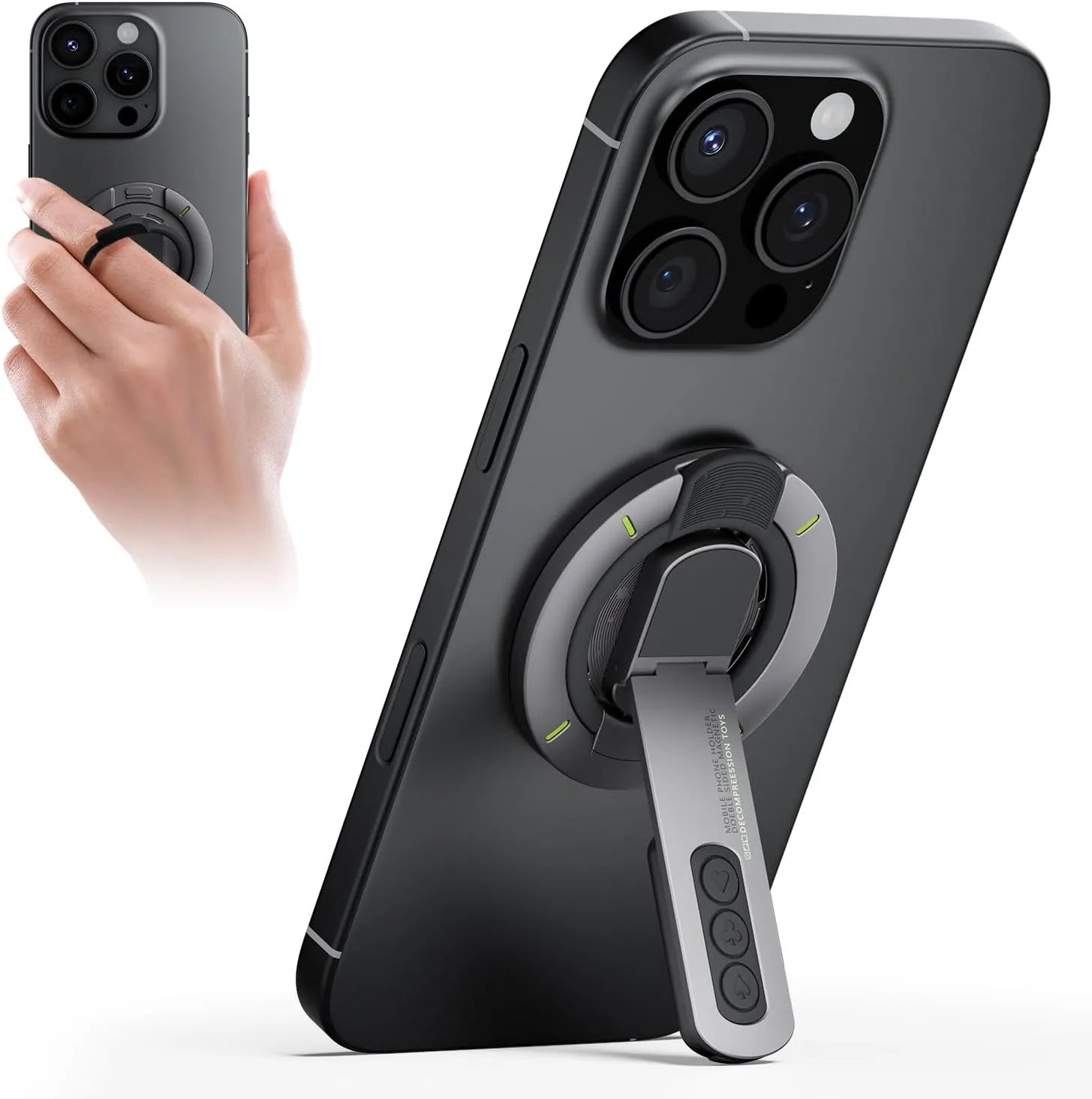 Magflip 360° – Ultra-Thin Magnetic Phone Holder -