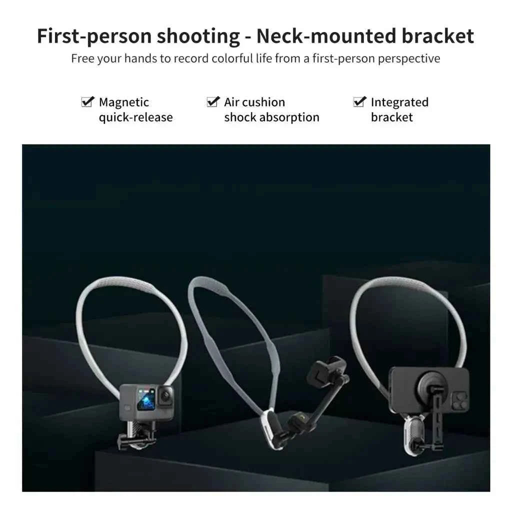 Magnetic Quick Release Neck Phone Holder