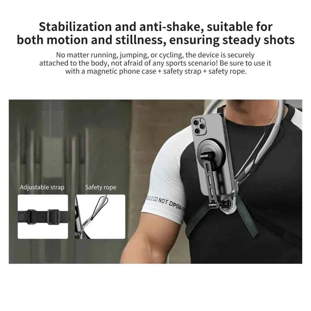 Magnetic Quick Release Neck Phone Holder