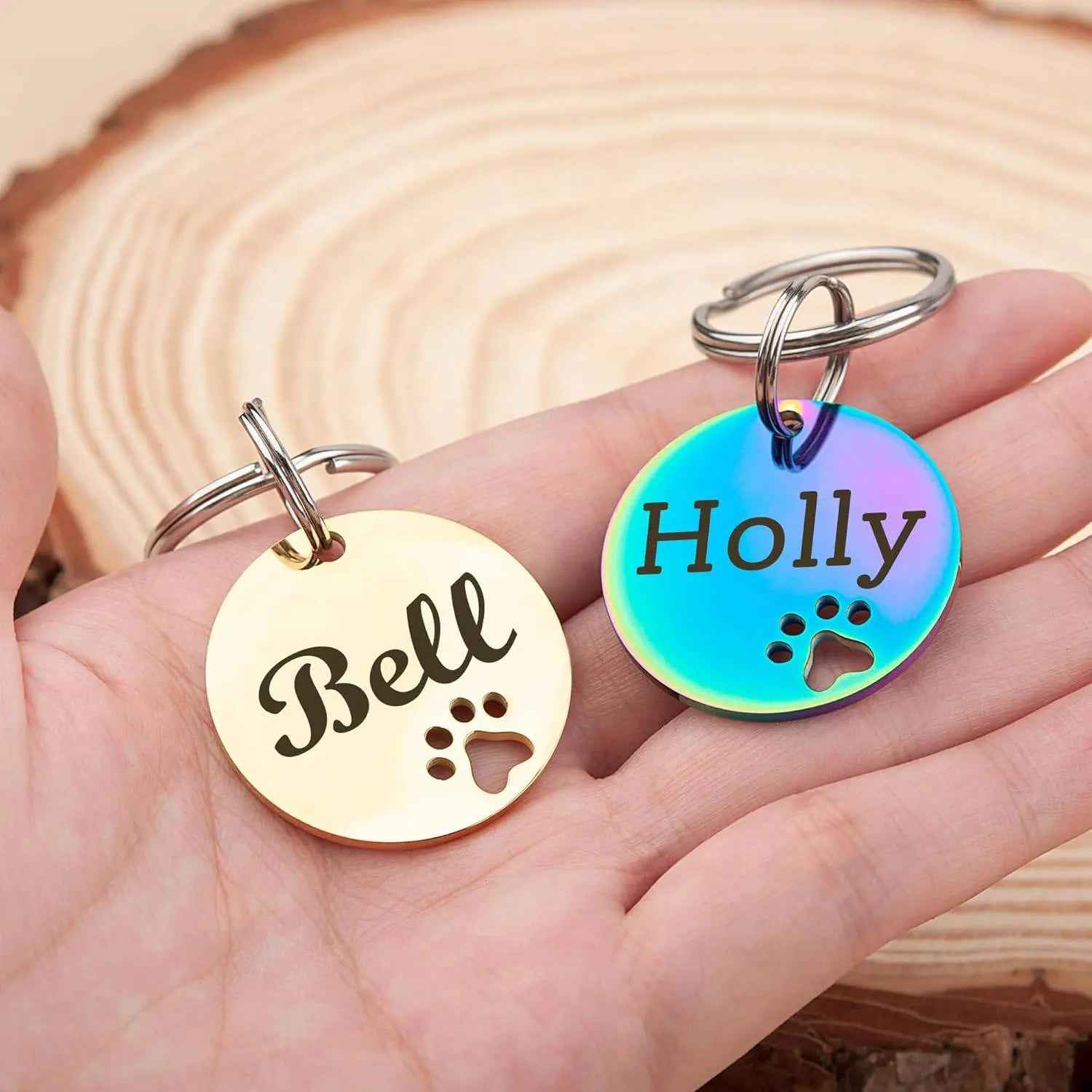 Pet Collar Engraved Tag