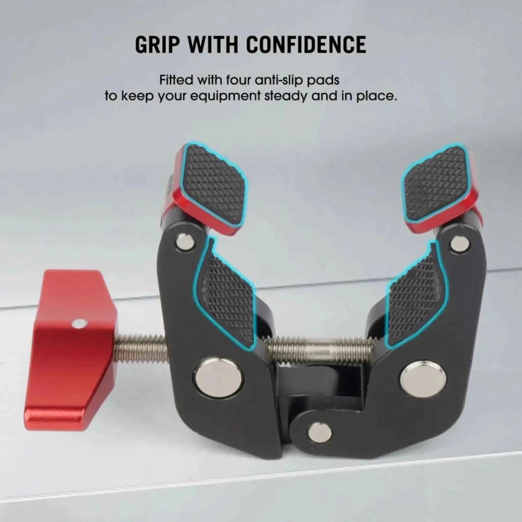 Clamp Xtreme - Adjustable Power Clamp with Scalable Mounting Holes for Camera Rigs