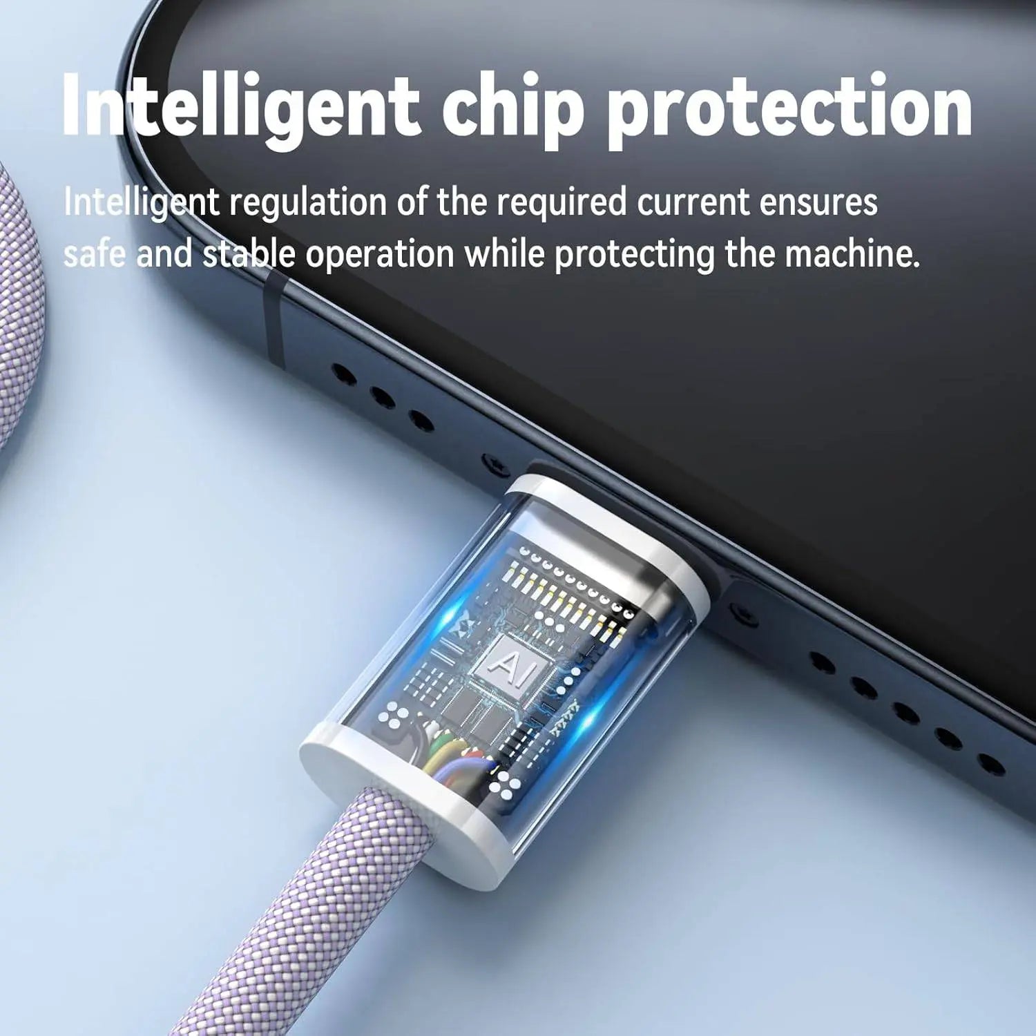 Type C Cables for Iphones - Braided 60W - Micflip