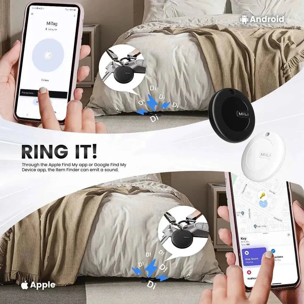 MiTag Duo - Apple Find My & Google Find Hub - 