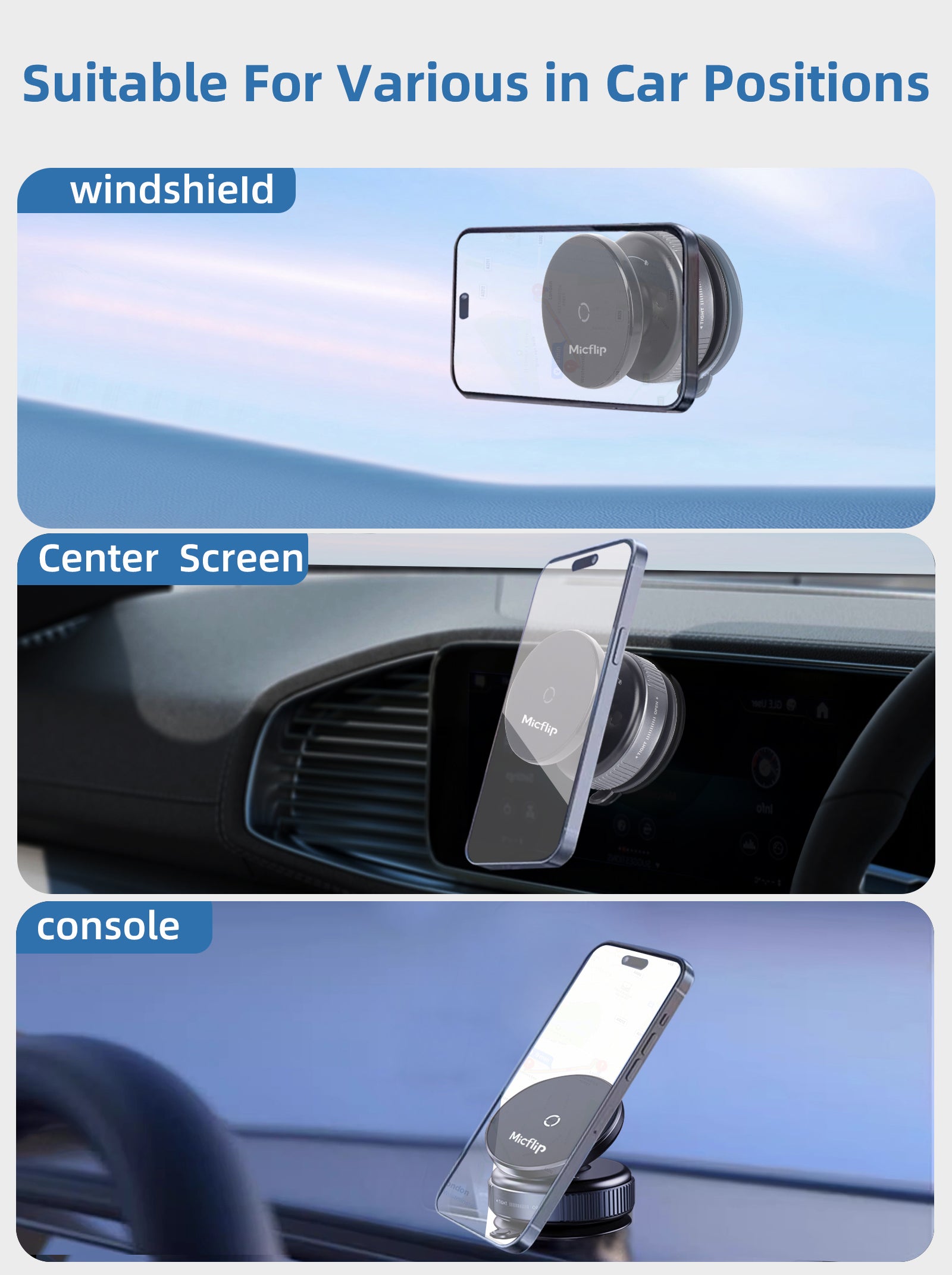 Orbit Stand Plus - Vacumm Magsafe Phone Holder