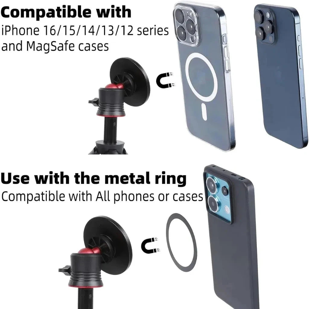 FluxMount - MagSafe Phone Holder with 1/4 inch Thread - 