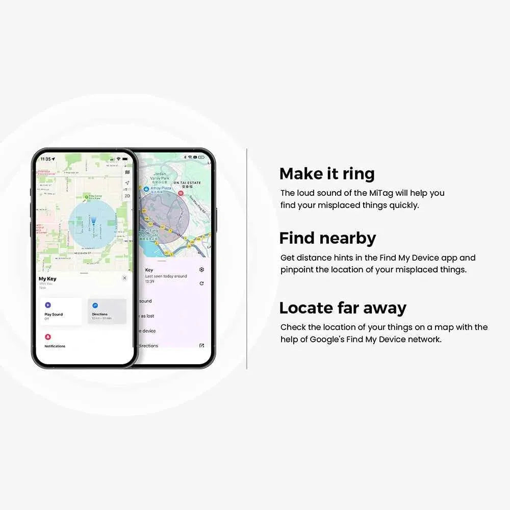MiTag Duo - Apple Find My & Google Find Hub
