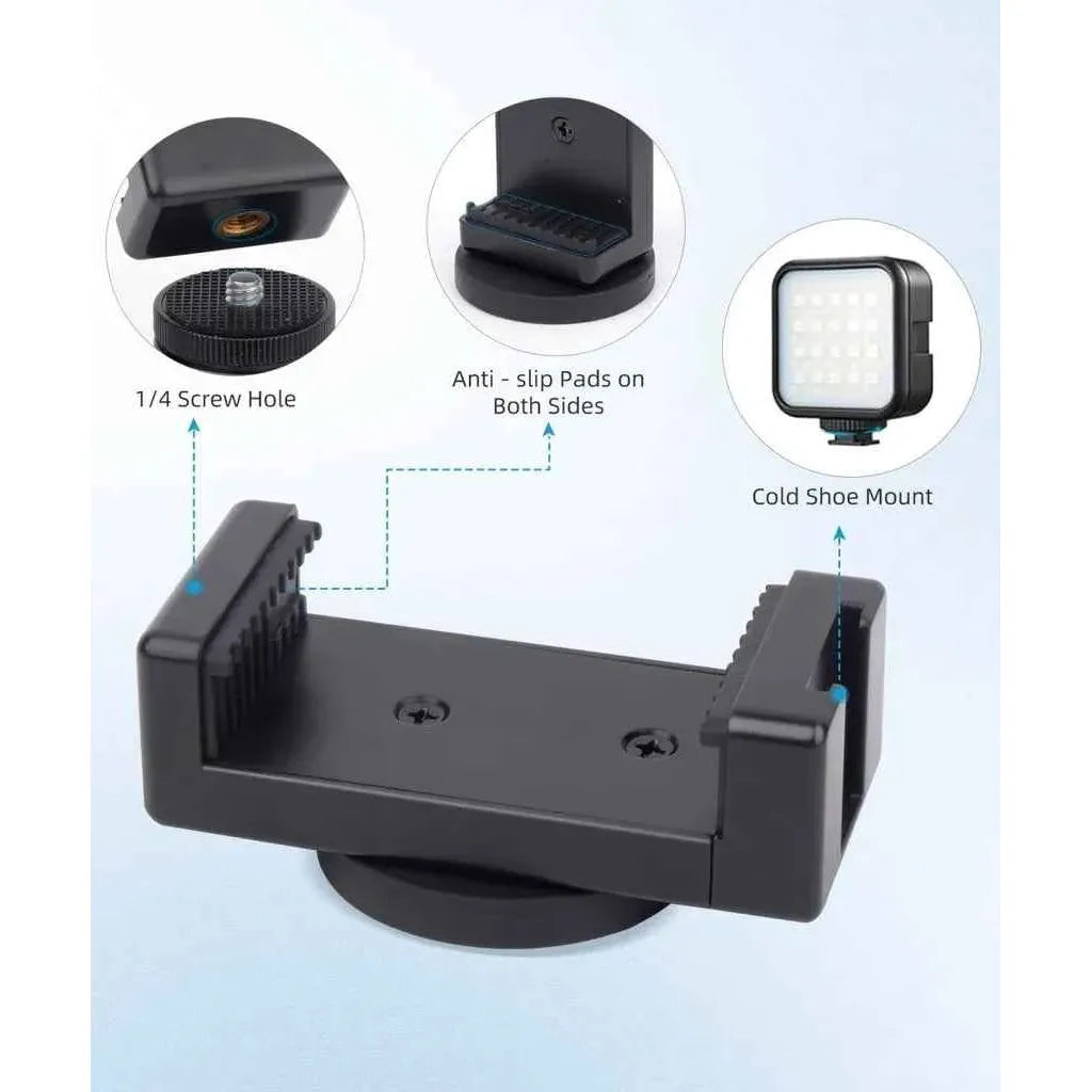 MagClip - Ultra-Strong Magnet Holder Clip Phone Holder Kit with 1/4" Mount