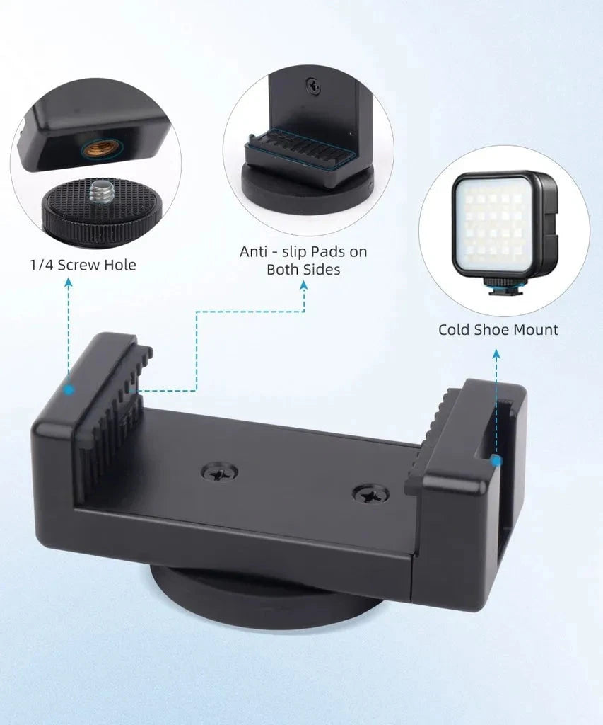 MagClip - Ultra-Strong Magnet Holder Clip Phone Holder Kit with 1/4" Mount - 