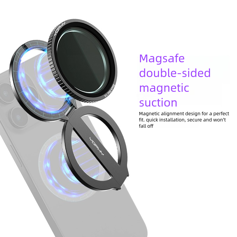 Yophy Magpolar Pro — MagSafe Magnetic Mount with 52mm CPL & ND64 Filters - 
