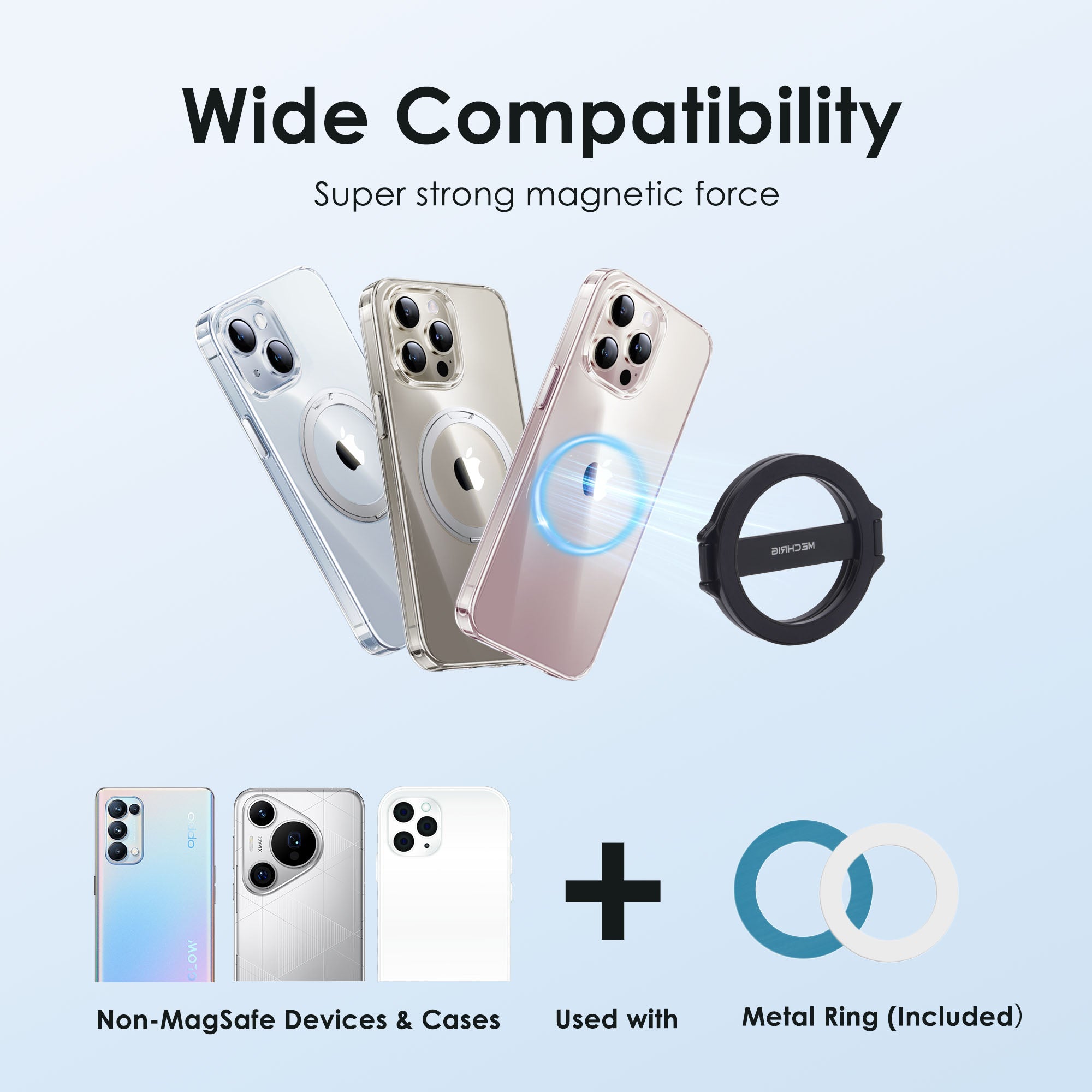MagFold - Magsafe Double-sided Magnetic Portable Folding Phone Holder - 