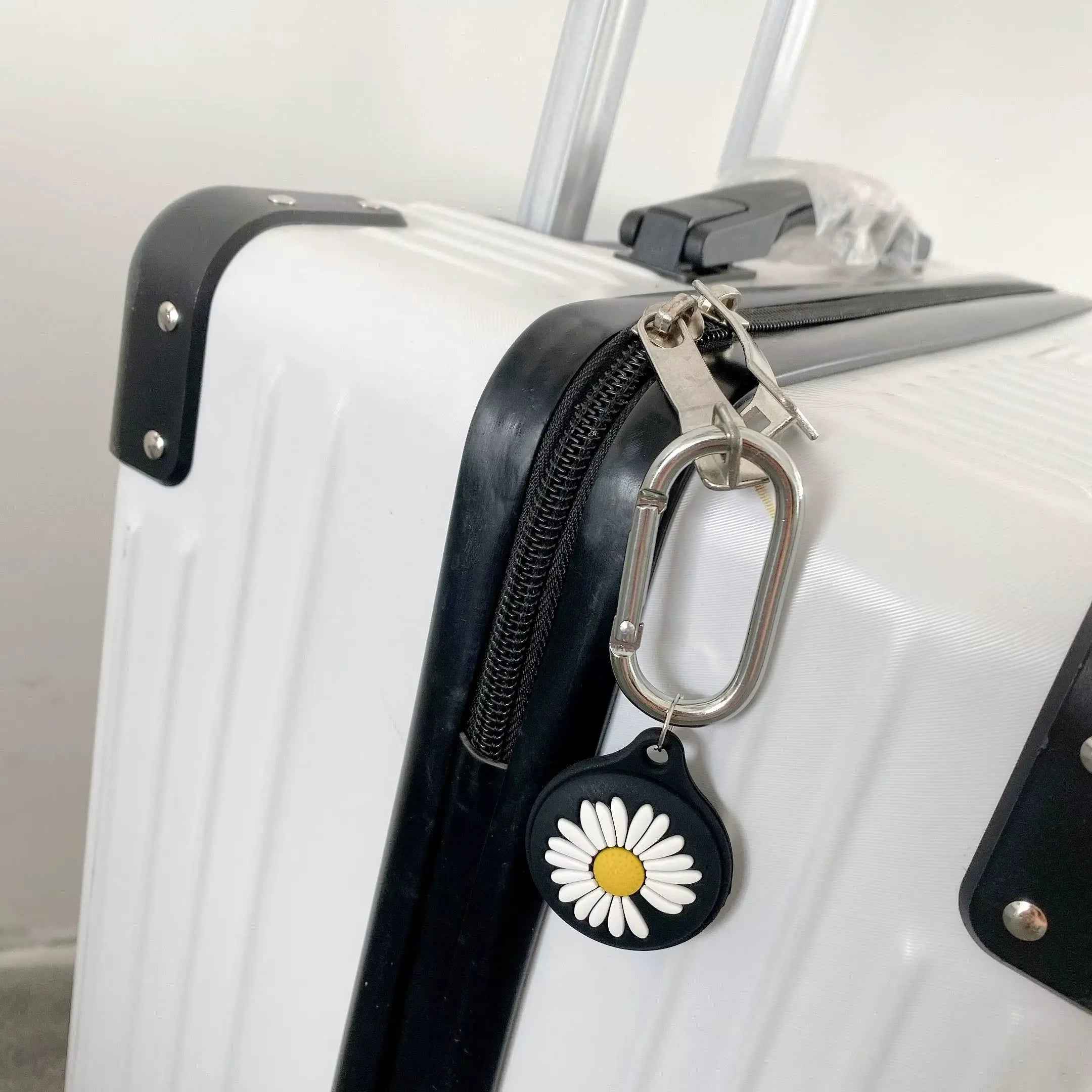 Anti Lost Luggage Tag Soft Silicone 3D Cute Cartoon Designs Cover for Apples Air Tag Case