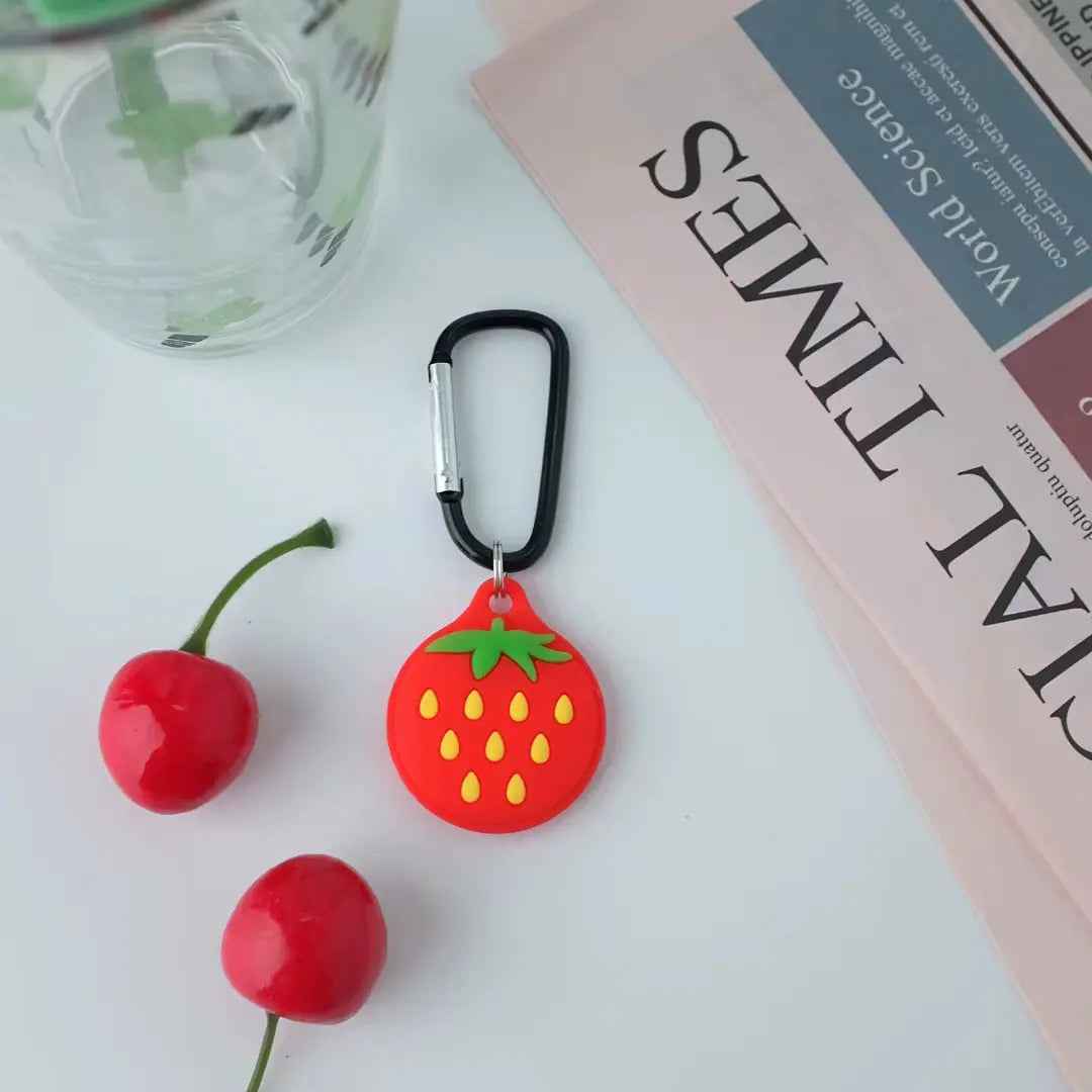 Anti Lost Luggage Tag Soft Silicone 3D Cute Cartoon Designs Cover for Apples Air Tag Case