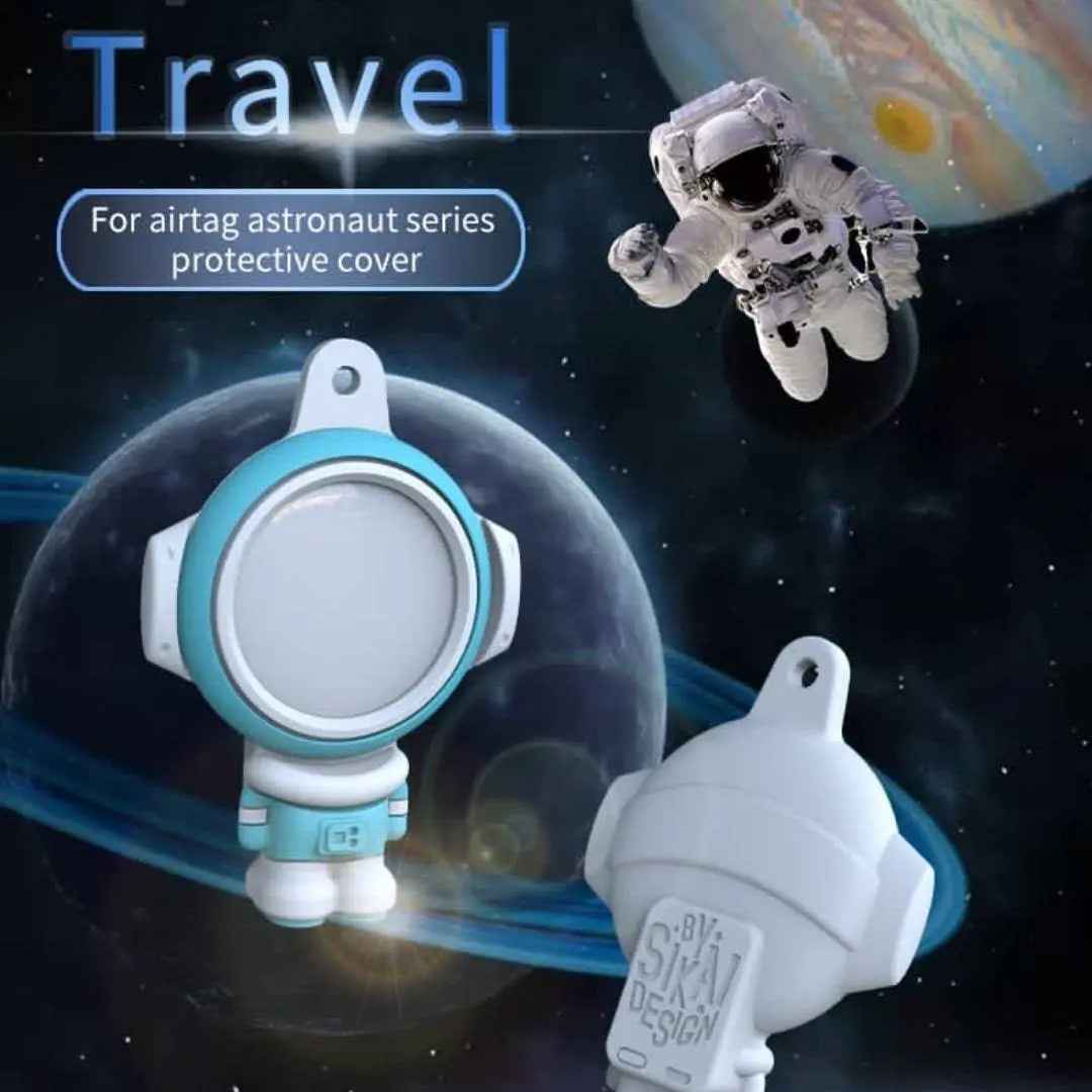 AstroTag Silicon Case - AirTag Case & FindMe Tag Case (Blue)
