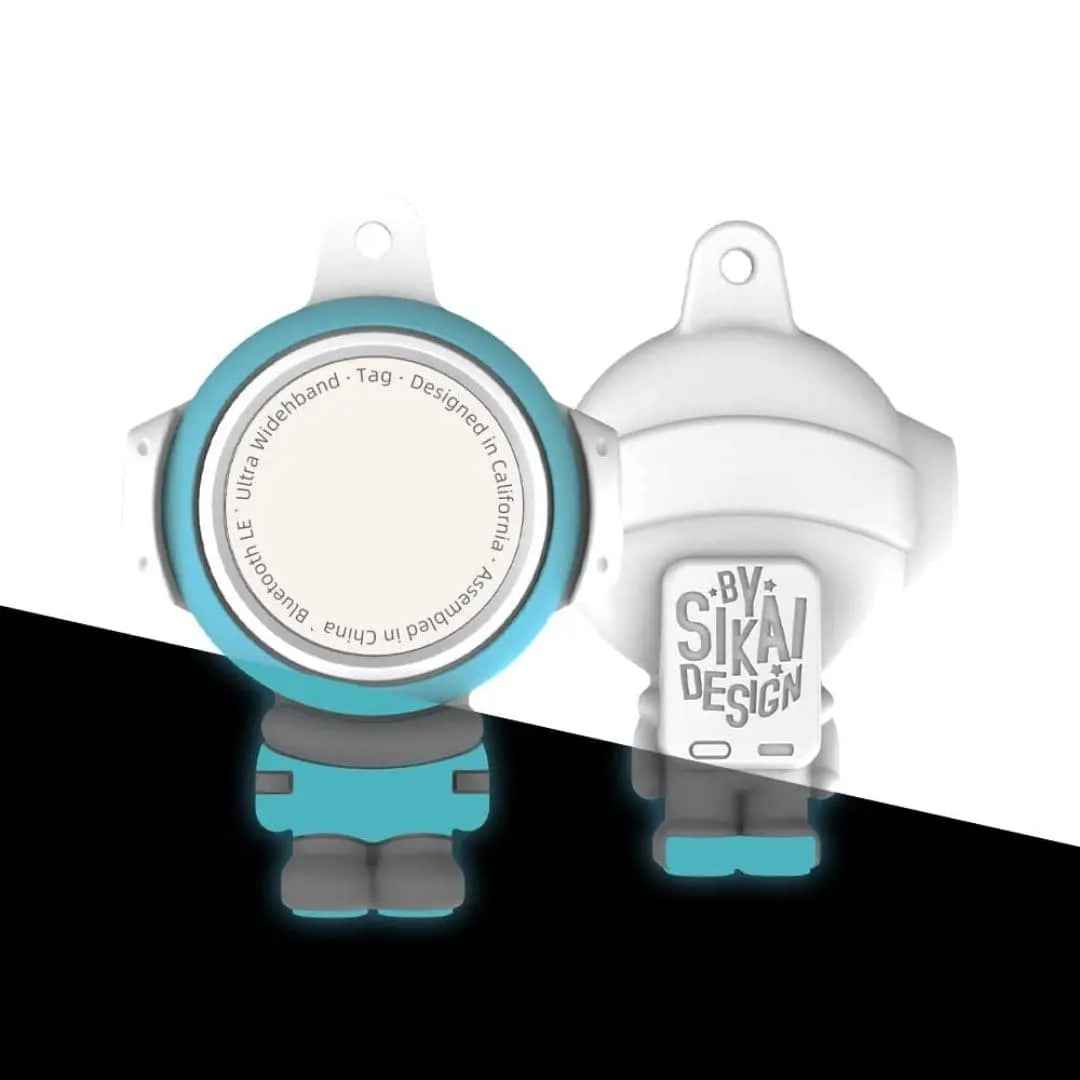 AstroTag Silicon Case - AirTag Case & FindMe Tag Case (Blue)