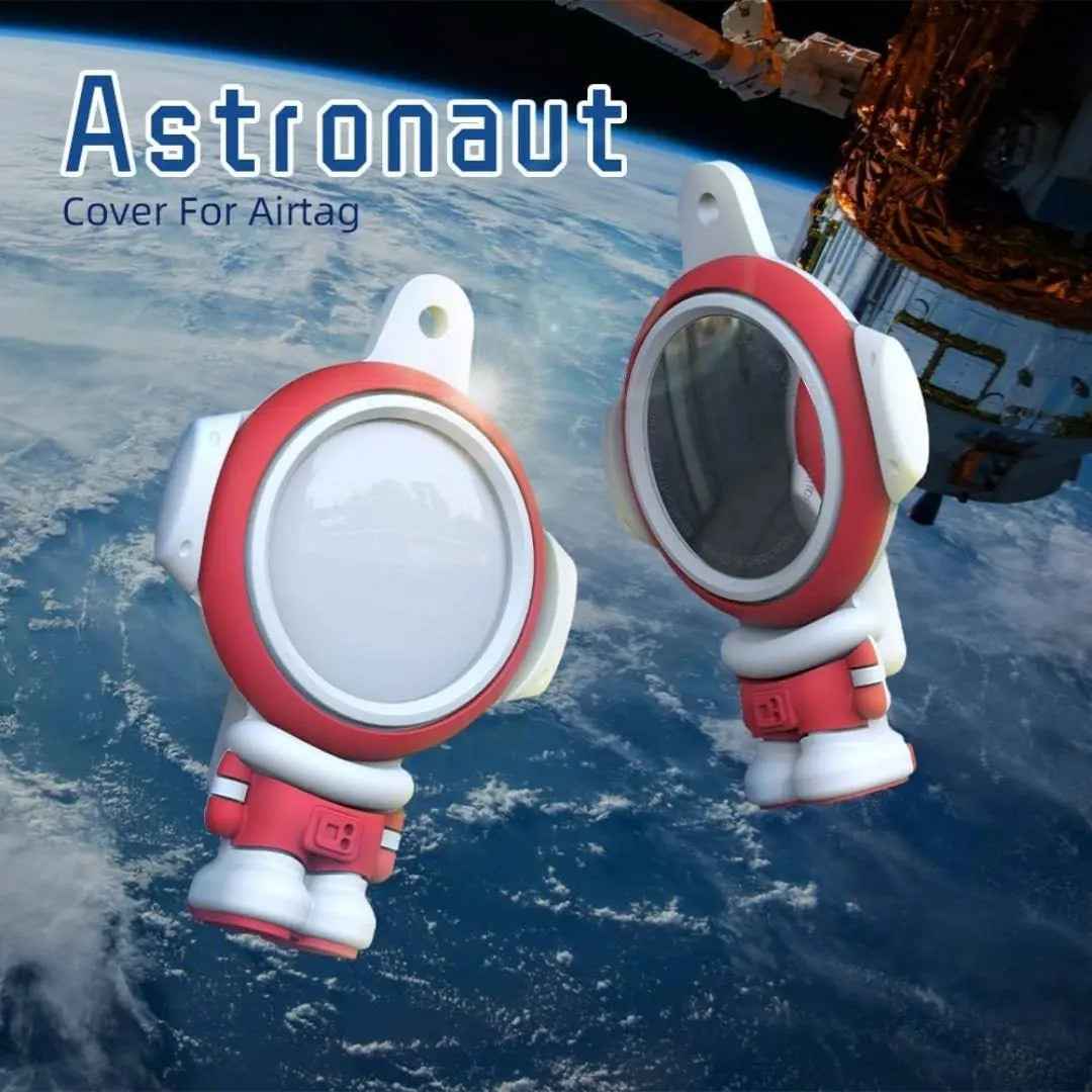 AstroTag Silicon Case - AirTag & FindMe Tag (Red)