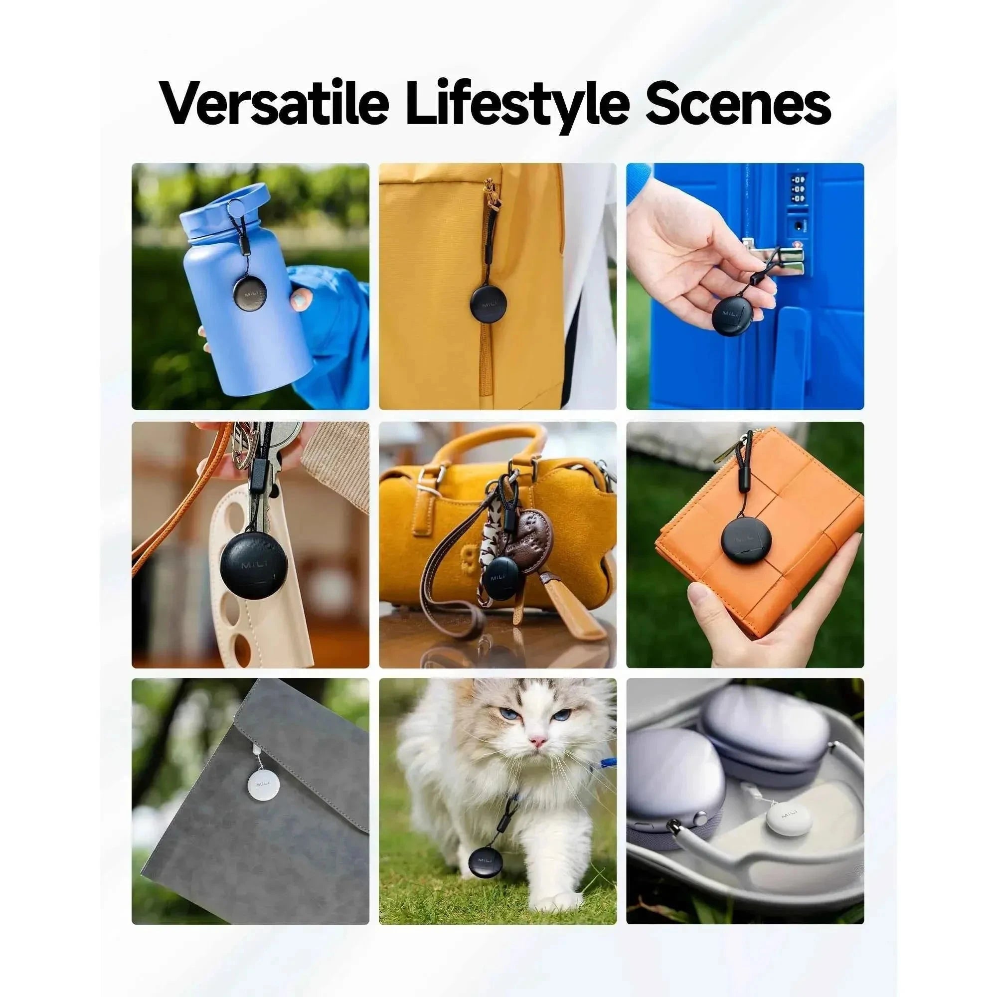 LiTag Duo Item Finder - Apple Find My & Google Find Hub - 