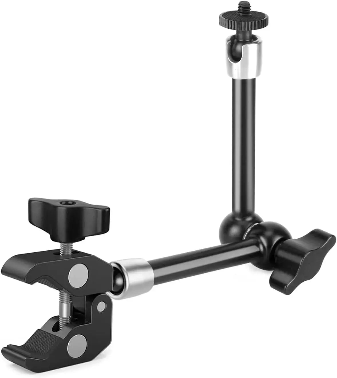 Magic Arm with Super Clamp Compatible with Small Rig Cage (11 inch) - Micflip