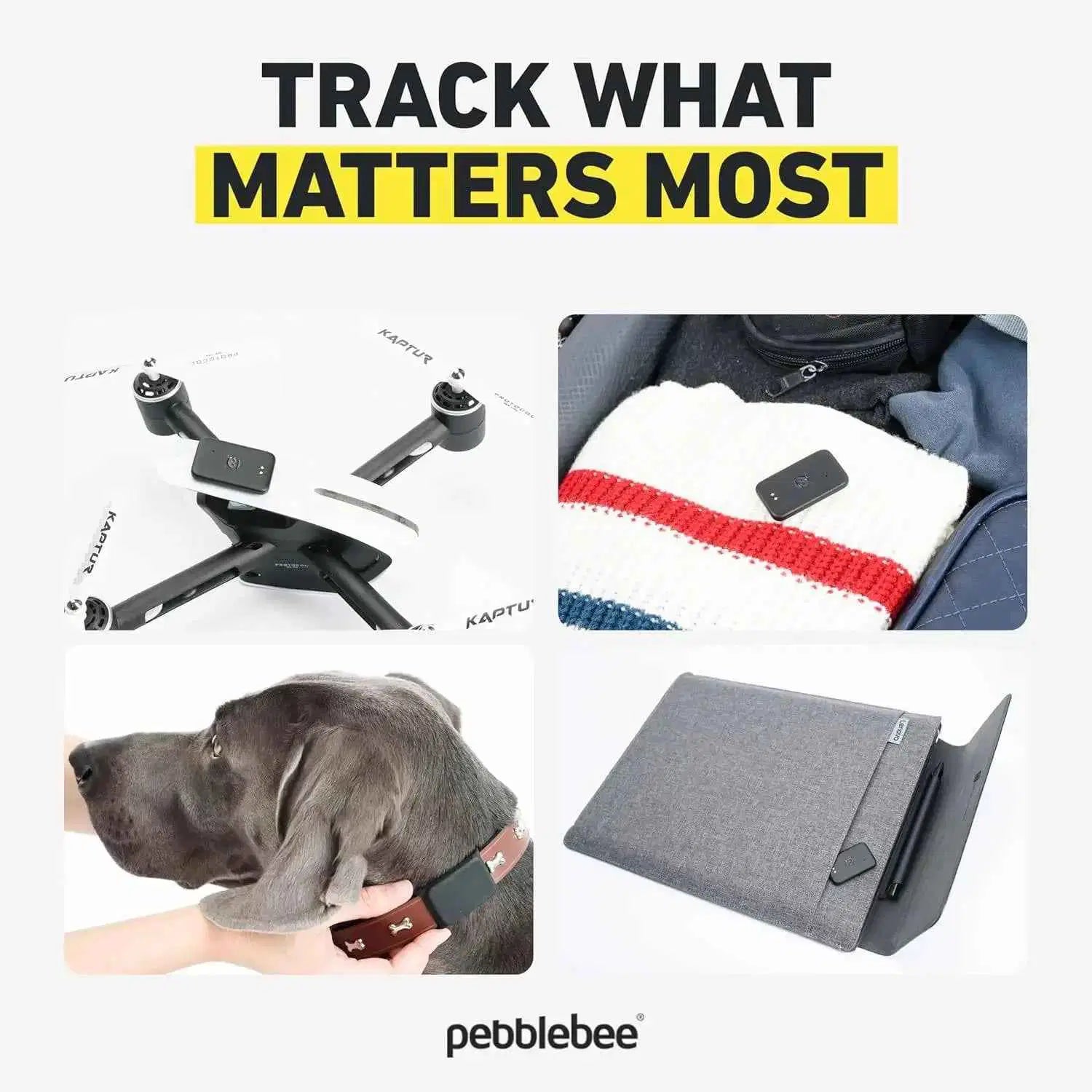 Pebblebee Universal Tag - Tracker for Pets - 