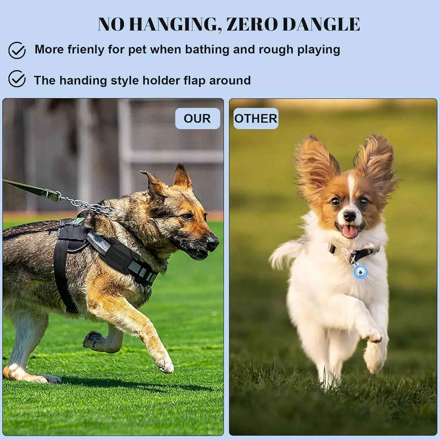 Rubberised Case - Air Tag Case for Dogs