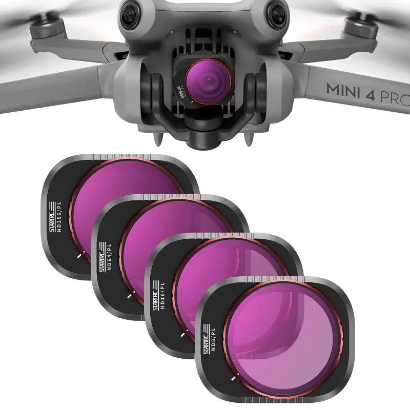 Ultimate 4-in-1 ND/Polarizer Lens Filters for DJI Mini 4 Pro 
