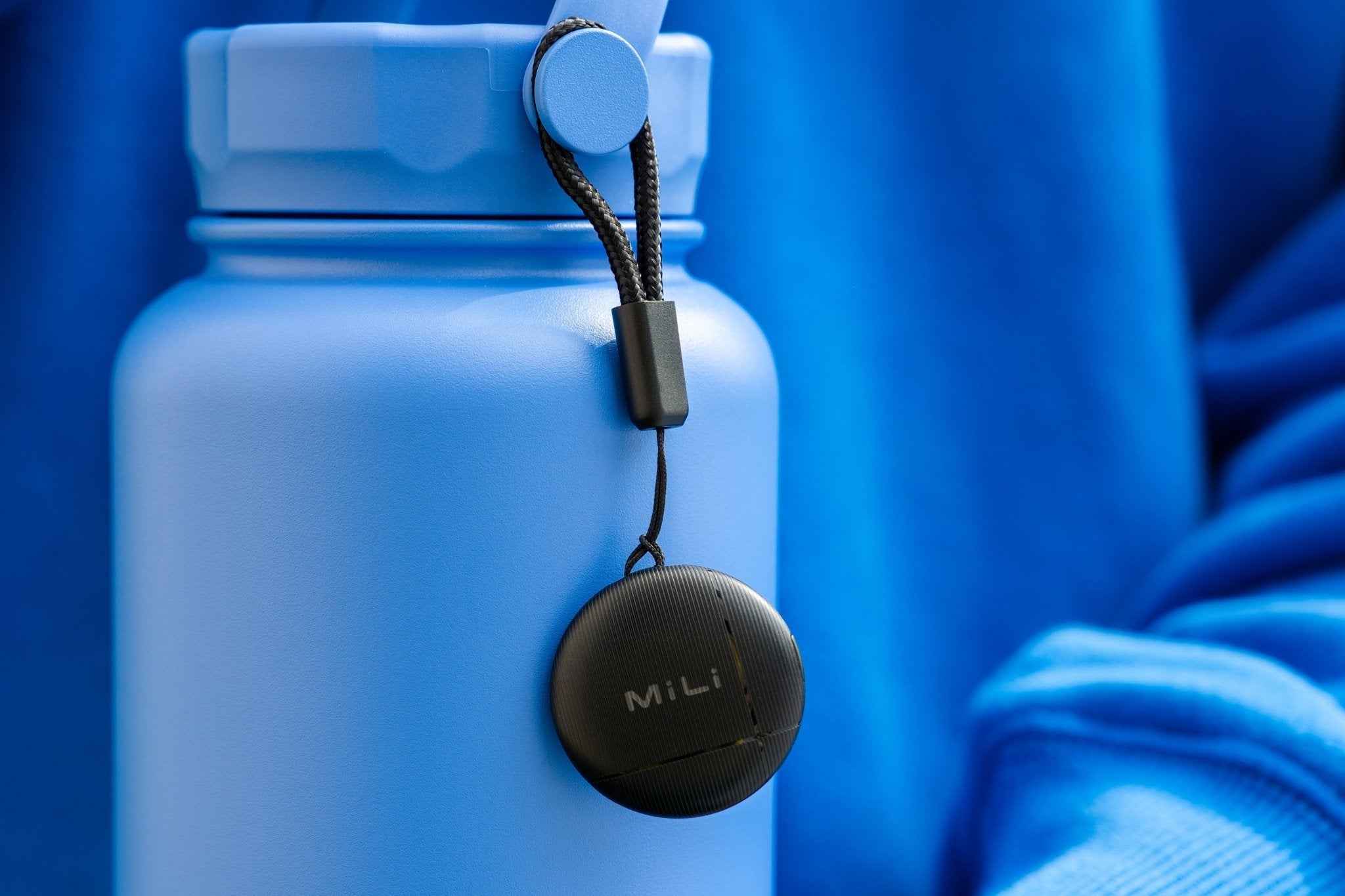 LiTag Go - Android Item Finder with Lanyard Works with Google's Find My Device